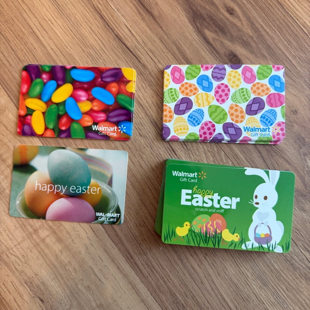 Lot Of 24 WALMART Easter Gift Cards No Cash Value ( $0 ) Collectible